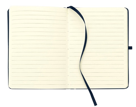 Brinde corporativo caderneta m�dia pautada emborrachada BH 