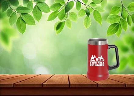 Caneca Inox Termica 700ml Personalizada BH