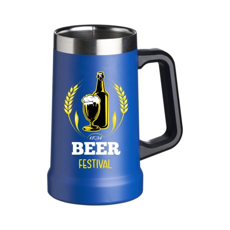 Caneca T�rmica Inox 700ml com Al�a em BH