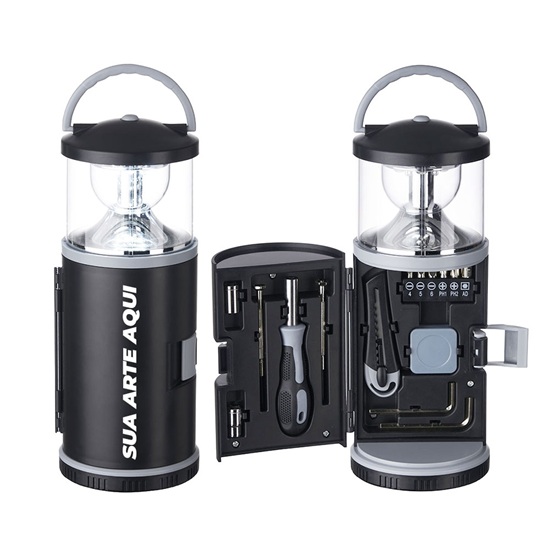 Lanterna com Kit Ferramentas 15 Pe�as em Belo Horizonte MG