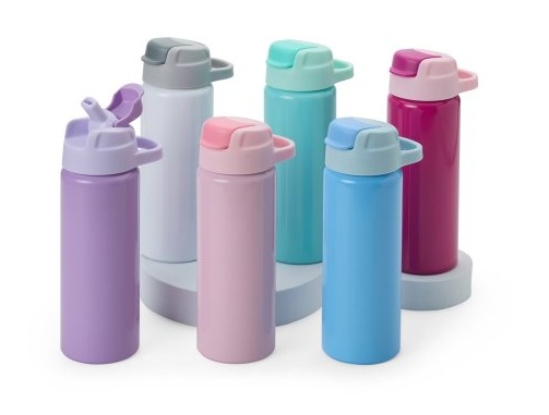 Squeeze em Aluminio 600ml Leveza e Brilho em BH