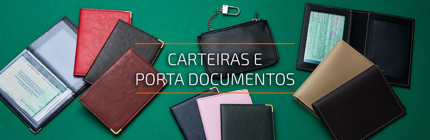 Porta-documentos e ID Porta-documentos e ID