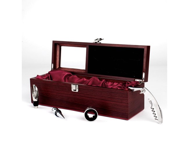 🍷 Kit Vinho 4 Pe�as Estojo MDF: A estrat�gia vitoriosa para sua marca