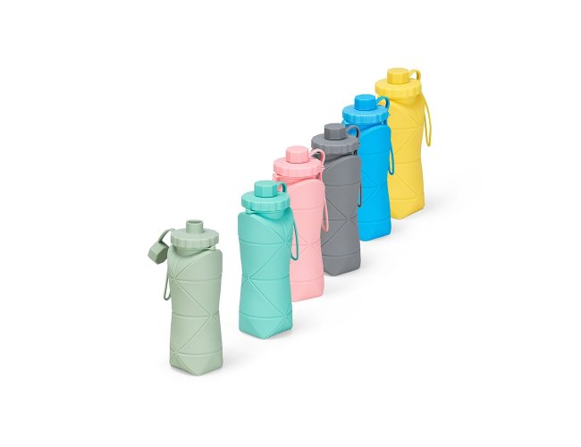 🚀 Garrafa Dobr�vel de Silicone 600ml: A solu��o definitiva para empresas que buscam brindes compactos e sustent�ve