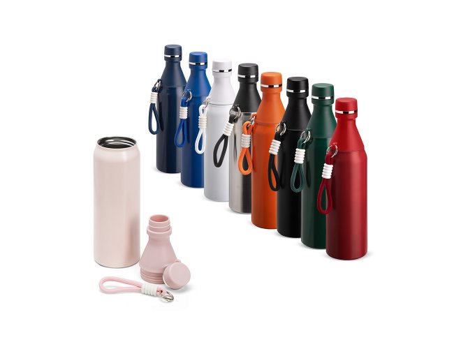 Garrafa Térmica 500ml em Inox: Estilo e Temperatura sob Controle